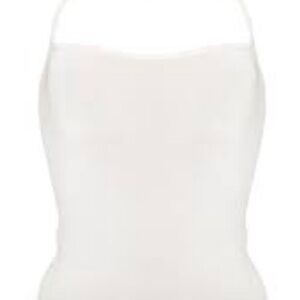Elegant White Sleeveless Top